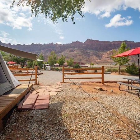 FunStays Glamping Setup Tent in RV Park #1 OK-T1 Moab Exterior foto