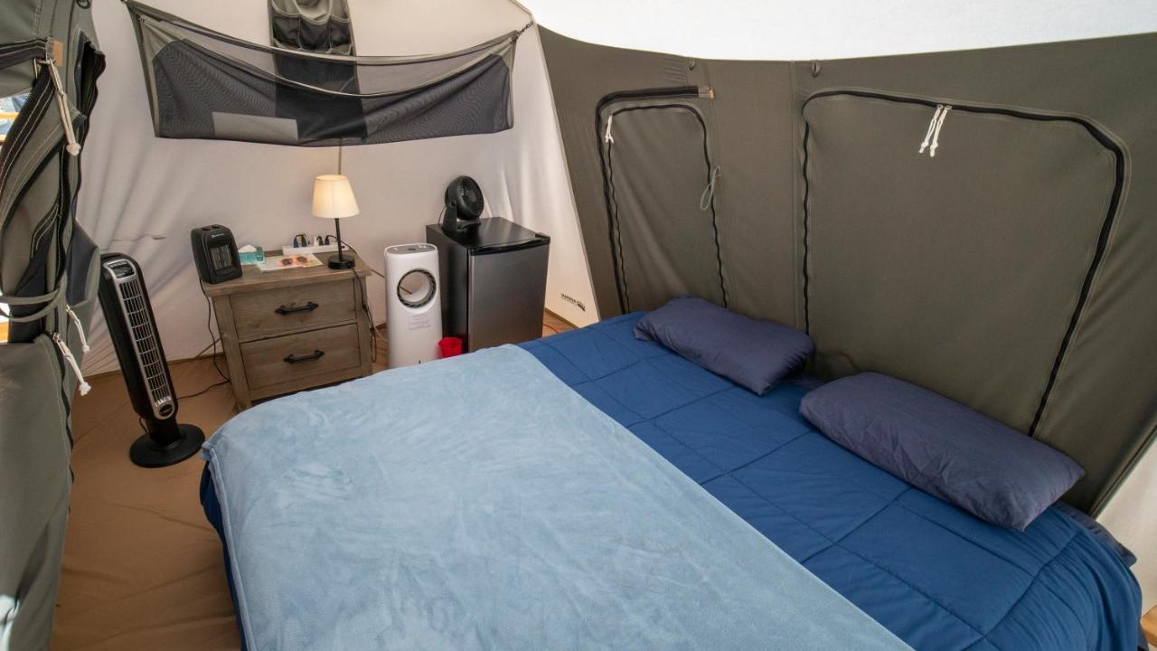 FunStays Glamping Setup Tent in RV Park #1 OK-T1 Moab Exterior foto